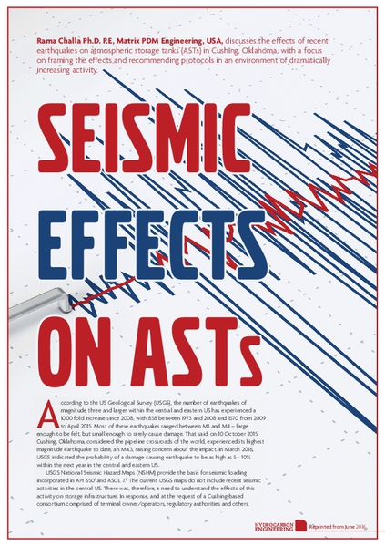 Seismic Effects on ASTs Cover Image